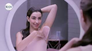 Veet Wax Strips How To Use Them To Remove Underarm Hair [upl. by Marietta]