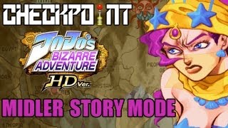 Midler Story Mode  JoJos Bizarre Adventure Heritage For The Future HD [upl. by Sillig]