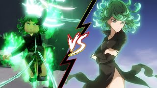 All Moves in The Strongest Battlegrounds vs Anime NEW TATSUMAKI AWAKEN [upl. by Inez121]