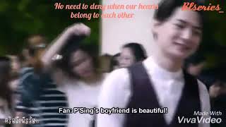 Eng Sub Singto and Krist Moments  The answer is in our hearts peraya [upl. by Eisak]