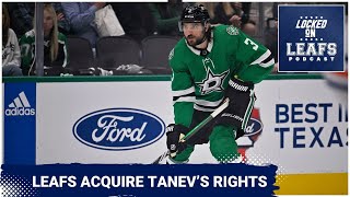 Toronto Maple Leafs 2024 Draft recap  the rights acquisition of top D Free Agent target Chris Tanev [upl. by Bahr]