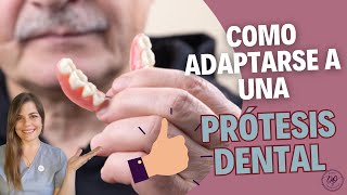 🦷 Cómo ADAPTARSE a una PRÓTESIS DENTAL para HABLAR y COMER en 2023 ✅ [upl. by Cupo]