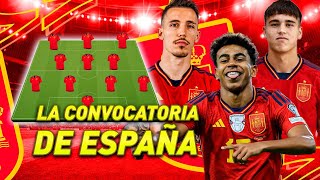 HACEMOS NUESTRA CONVOCATORIA de ESPAÑA para ENFRENTARNOS a BRASIL [upl. by Shaeffer29]