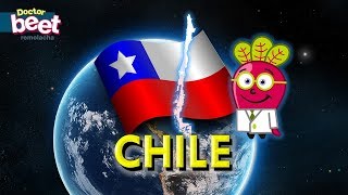 🇨🇱 CHILE PARA NIÑOS Geo Mapa de todos los Estados y Banderas [upl. by Thomson]