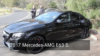 2017 MercedesAMG E63 S Review [upl. by Ahsaele201]