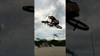 BMX In Slow Motion bmx jump grind wallride bigair streetbmx skatepark barspin 360 [upl. by Yniatirb921]