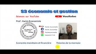 Economie monétaire S3  les théories de la monnaie [upl. by Parry61]