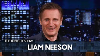 Liam Neeson’s Movie Blacklight Offers Thrill with a Political Edge  The Tonight Show [upl. by Christina]