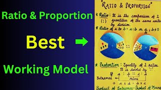 😲Ratio and proportion  Maths working model  Maths tlm  Maths Project [upl. by Eyahs]