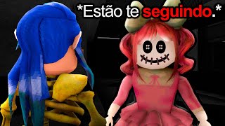 Esse Jogo de Terror do Roblox é engraçado DOLLY ROBLOX [upl. by Yuht]