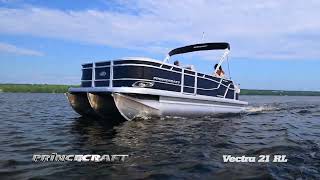 Princecraft  Vectra 21 RL 2023 ponton de plaisance  leisure pontoon [upl. by Nerok]