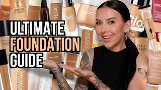 I Bought EVERY FOUNDATION at SEPHORA amp TESTED Them Back to Back [upl. by Millan]