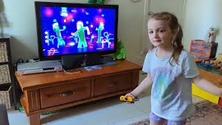 Kid Dancing To Chacarron  Just Dance 2022 [upl. by Yssep]