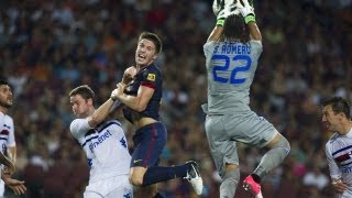 Barcelona vs Sampdoria 01 All Goals amp Full Highlights 20082012 Gamper Trophy [upl. by Las]