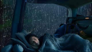 Rain Sounds For Sleeping  99 Instantly Fall Asleep with Rain Sound outside the window at Night [upl. by Akiam]