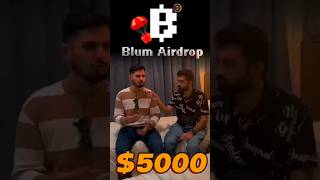 Crypto King Keyur toking about Blum airdrop crypto [upl. by Mahon]