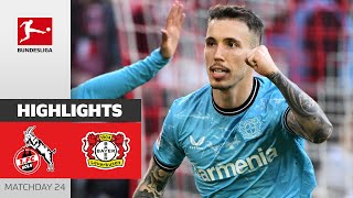 Grimaldo Strikes As B04 Go 10 Clear  1 FC Köln  Bayer Leverkusen 02  Highlights MD24 – BL 2324 [upl. by Artnoed]