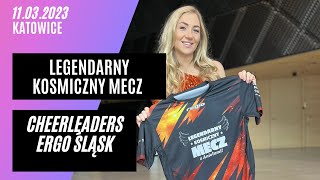 Legendarny Kosmiczny Mecz z Aniołami SPODEK Katowice 2023 Cheerleaders Ergo Śląsk za kulisami [upl. by Shel]