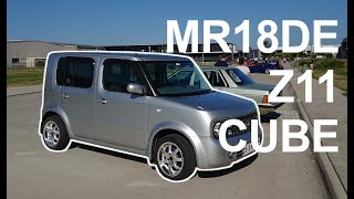 Z11 NISSAN CUBE  MR18DE 6 SPEED MANUAL CONVERSION [upl. by Petty514]