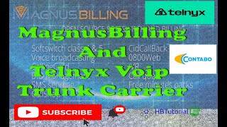 Guide MagnusBilling Adding Trunk Carrier Telnyx Sip Trunk  magnusbilling voip telnyx pbxmagnus [upl. by Ennis]