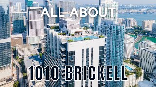 ALL ABOUT 1010 Brickell  The Best Condo Amenities in Brickell [upl. by Leahsim429]