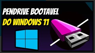 ⭐ Como criar pendrive bootável de instalaçao do Windows 11 [upl. by Obau]