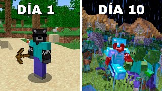 Sobreviví los 10 días MAS DIFICILES de MINECRAFT [upl. by Frida594]