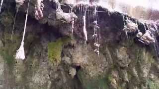 The Petrifying Well at Mother Shiptons Cave in Knaresborough North Yorkshire England 2015 [upl. by Acinoda419]