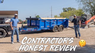 Construction Owners Honest Review 🔥  Diamond C  Dump Trailer [upl. by Merth313]