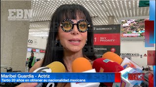 MARIBEL GUARDIA tardo 20 años en nacionalizarse mexicana y extraña a BENITO CASTRO que era su amigo [upl. by Murat]