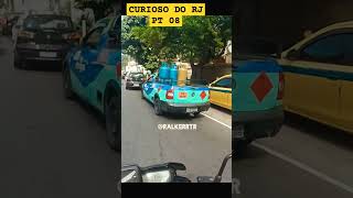 O curioso do RJ pt8 motoboy engraçado pegadinha divertido curioso riodejaneiro ralkerrtr [upl. by Aynatan]