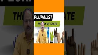 Pluralist Theory Of State  polity upsc psir state ytshorts upsc youtubeshorts [upl. by Tacy200]