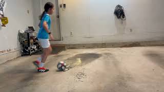 Dribbling video Elaine Li [upl. by Alyal]