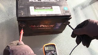 How to Test Car Battery to see if Good or Bad Easy [upl. by Anier]