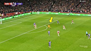 😱🤯Alisson amp Van dijk HUGE mistake vs Arsenal Gabriel Martinelli Goal vs Liverpool ⚽🔥 [upl. by Aneerak]