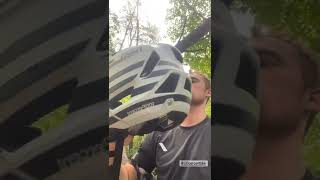 100 Percent Trajecta enduro full face helmet first impressions [upl. by Treve]