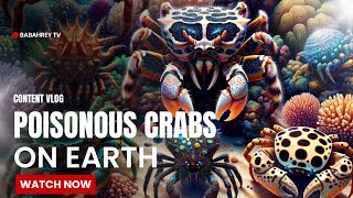 Poisonous Crabs on Earth with Specific Species Known for Their Toxicity [upl. by Goldfinch108]