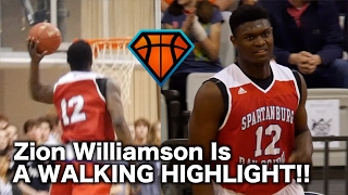 Zion Williamson Gets His HEAD AT THE RIM  16 Year Old Phenom Is a WALKING HIGHLIGHT [upl. by Mert170]