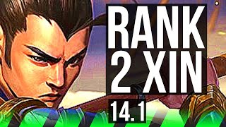 XIN ZHAO vs GRAVES JNG  Rank 2 Xin 601 Rank 10 Dominating  KR Challenger  141 [upl. by Llewen]