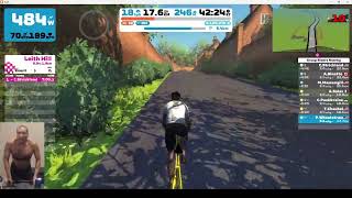 Zwift  Hill Climb Racing  Leith Hill 1232023 [upl. by Mutua]