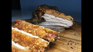 Tender Pork Belly with Crispy Skin [upl. by Anerak]