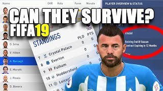 CAN A TEAM OF RETIRING PLAYERS SURVIVE THE PREMIER LEAGUE  FIFA 19 Career Mode Experiment [upl. by Tennaj]