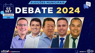 DEBATE 2024  ELEIÇÕES MUNICIPAIS DE IBIÚNA [upl. by Aissirac628]