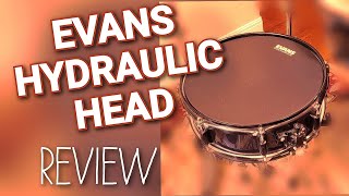 EVANS HYDRAULIC Snare Head Comparison and Test [upl. by Anirtep634]