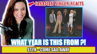 FIRST TIME REACTING TO STYX  COME SAIL AWAY  First time reaction videos reactionvideos [upl. by Ellerahs13]