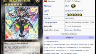 YuGiOh 101 Card Review EHero Pit Boss amp Grandopolis the Eternal Golden City [upl. by Krista]