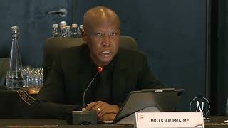 Julius Malema Clashes with Chief Justice Mandisa Maya at JSC Hearing [upl. by Yetty]