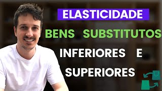 ELASTICIDADE BENS SUBSTITUTOS INFERIORES E SUPERIORES [upl. by Aicilef140]