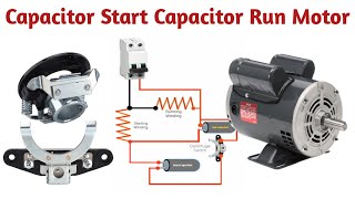 Capacitor Start Capacitor Run Motor  1Phase Motor  1Phase Motor Pump  Cutter Motorelectrical3d [upl. by Arfihs]