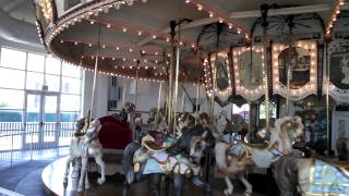 Historic Hampton Antique Carousel from 1910 era [upl. by Rebmat872]